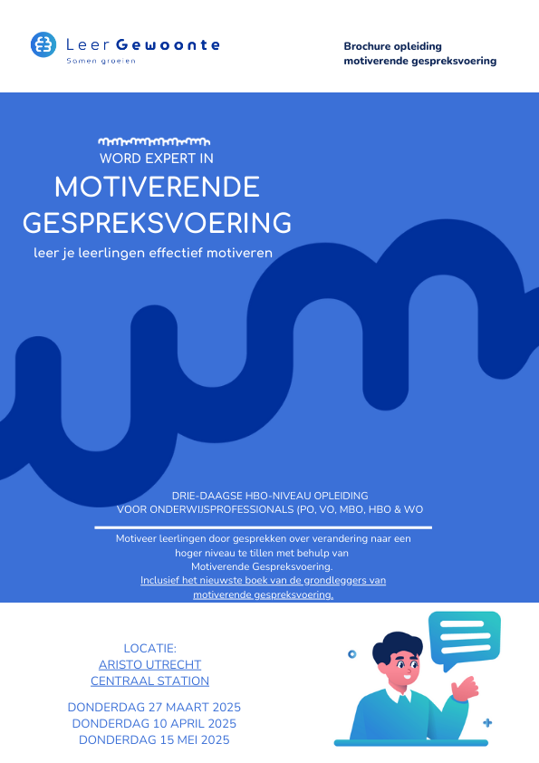 Brochure Motiverende Gespreksvoering_voorpagina